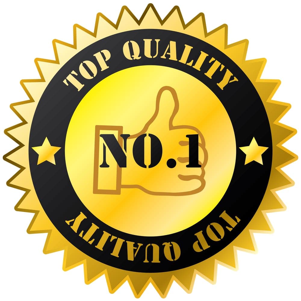 Image of a Top Quality badge