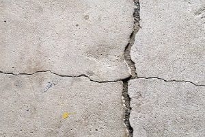 foundation crack