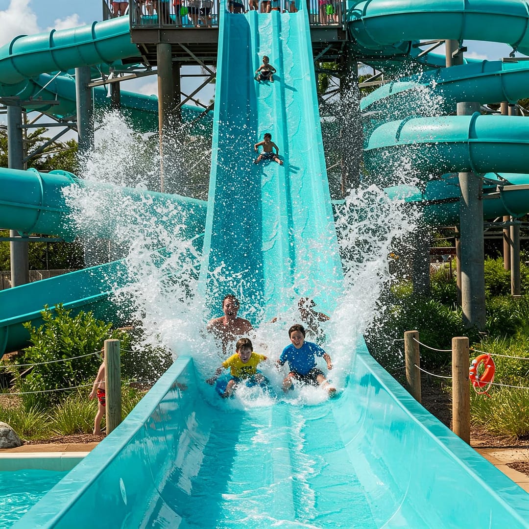 Typhoon Texas Racing Ride Typhoon Texas Waterpark: A Thrilling Aquatic Adventure in Katy, TX